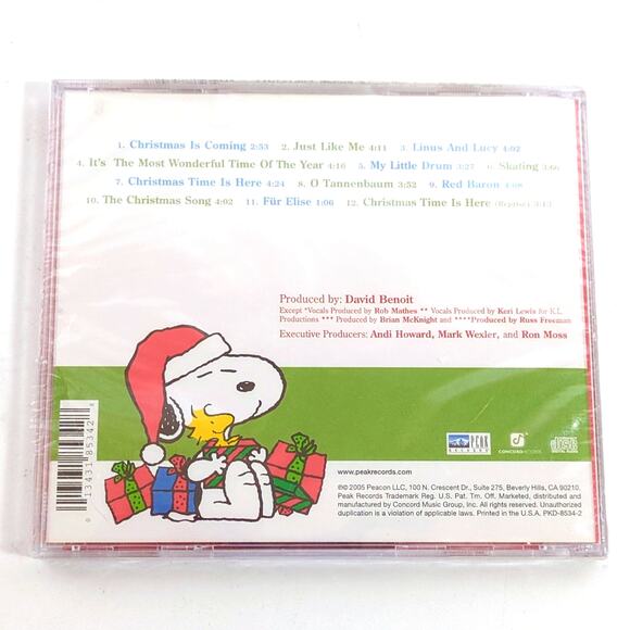 40 Years A Charlie Brown Christmas CD 2005 Peak Records New Sealed Var Artists - Picture 2 of 2